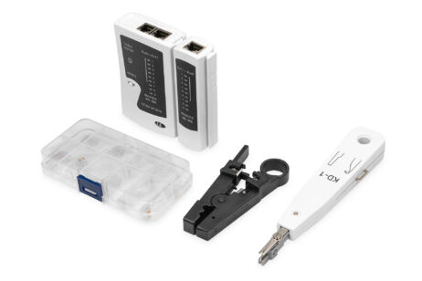 Verkfæra sett með LAN tester, krumptöng, skera og fleira - DN-94027 - Image 2