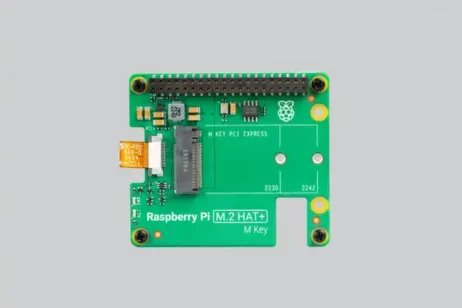 Raspberry Pi 5 Hat fyrir M.2 ssd disk - RPI5-M.2Hat - Image 2