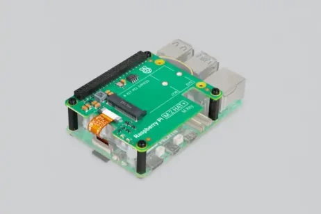 Raspberry Pi 5 Hat fyrir M.2 ssd disk - RPI5-M.2Hat