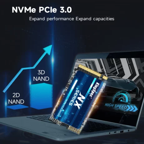SSD M.2 diskur, 1Tb - SSD1T-M.2-KingSpec - Image 2