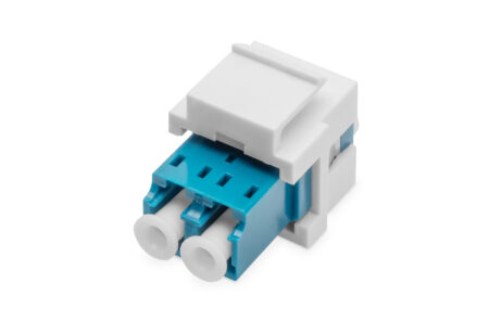 Samtengi fyrir LC/LC Singlemode OS2 Duplex í Keystone - DN-96007-1-K
