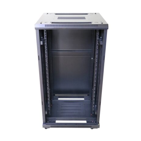 19" skápur 32U 600x600 með glerhurð, EXAA2-6632BEX - Image 2