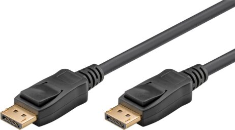 DisplayPort™ kapall - 2 meter, v2.1 4K@144Hz - 64853