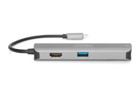 Digitus USB-C í HDMI, 3XUSB3 og RJ45  - DA-70892 - Image 3