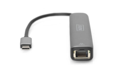 Digitus USB-C í HDMI, 3XUSB3 og RJ45  - DA-70892 - Image 2
