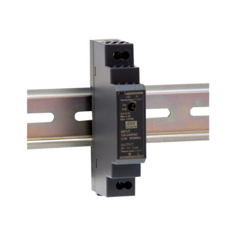 Meanwell straumbreytir fyrir DIN skinnu, 24V/15W - HDR-15-24