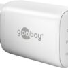 Hleðslutæki með 2xUSB-C og 1xUSB-A - 65W, hvítt - 65408