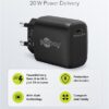 Hleðslutæki PD - Power Delivery, svart 20W - 65405 - Image 3