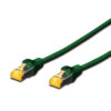 Netkapall 1 m. Cat6A S-FTP LSZH Græn - DK-1644-A-010/G