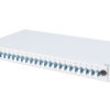 Ljósleiðaraskúffa 1U með 24X LC DX OS2 með splice kassettu - DN-96332/9