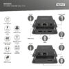 HDMI extender 4K30Hz, 10.2Gbps 70M - DS-55519 - Image 5