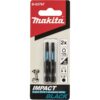 Makita bitar, impact T25x50mm 2 stk - B-63797