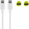 USB-C í USB-C snúra, 1 meter - 66317 - Image 2