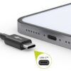 USB-C í USB-C snúra, 1 meter - 66317 - Image 3