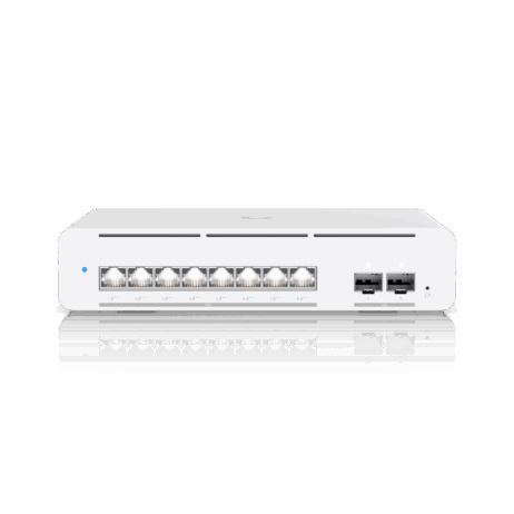 Unifi 8 porta 10 GbE PoE switch - USW-Pro-XG-8-PoE-EU - Image 2