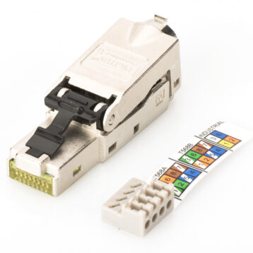 RJ45 tengi fyrir Cat6A kapal, DN-93631