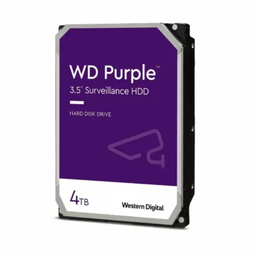 Western Digital Purple harður diskur fyrir myndavélakerfi 4 TB 3,5" sata3 - WD43PURZ