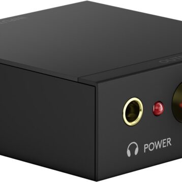Breytir stafrænu hljóði í hliðrænt eða frá optical í RCA - 58493
