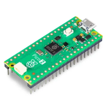 Raspberry Pi Pico 2 með pinnum - RPI-pico-2H