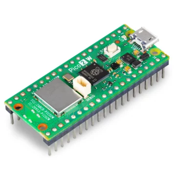 Raspberry Pi Pico 2 með WiFi og pinnum - RPI-pico-2WH