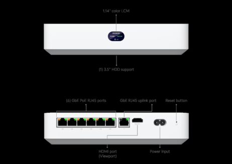 Unifi upptökutæki með PoE út fyrir 6 vélar - UNVR-Instant - Image 3