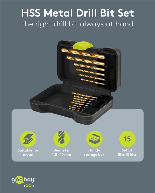 Goobay HSS borasett, 15 stk - 77850 - Image 2