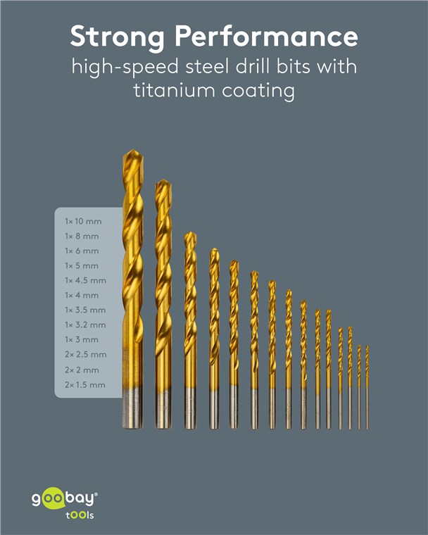 Goobay HSS borasett, 15 stk - 77850 - Image 4