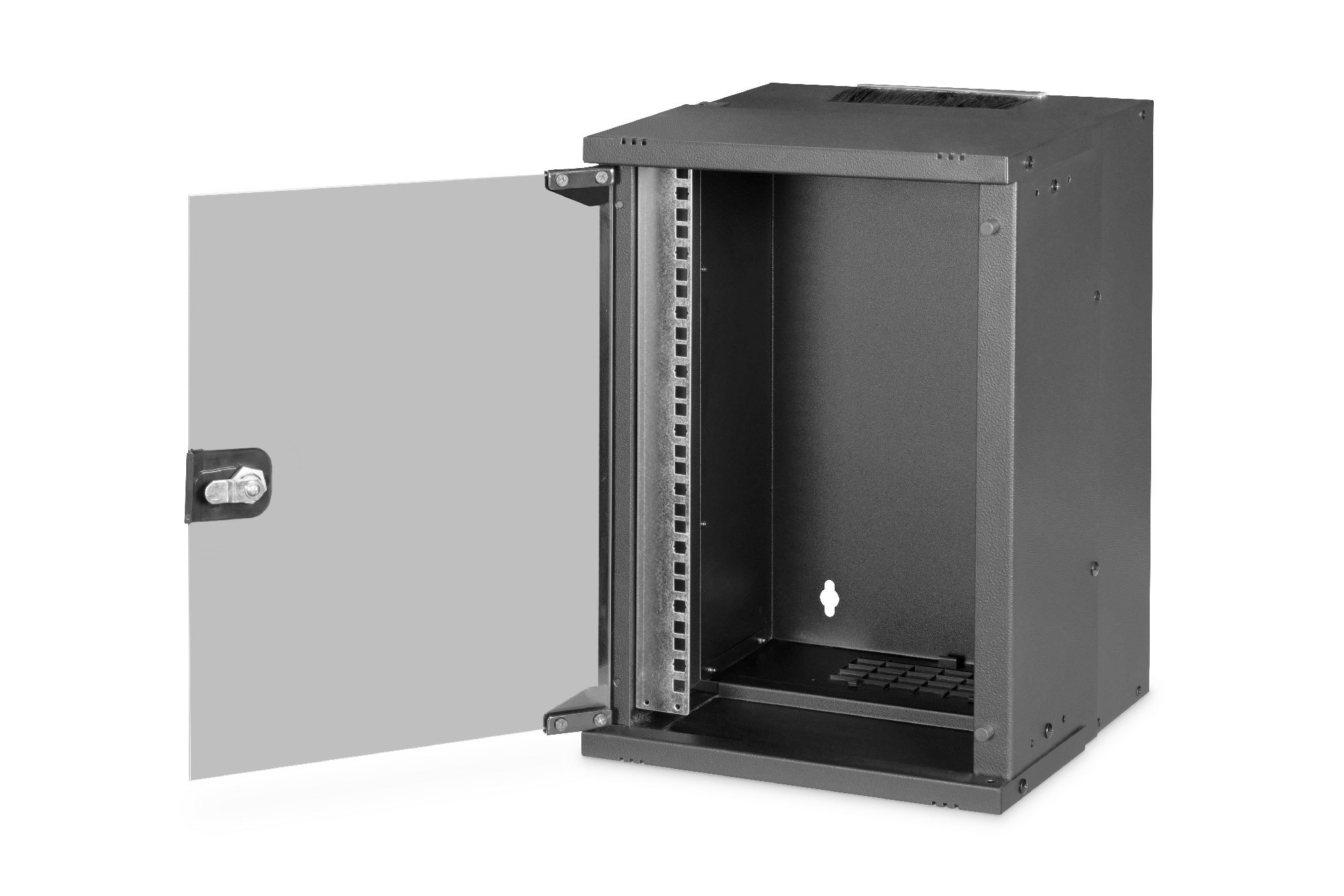 10" skápur 9U með glerhurð, DN-49103 - Image 4