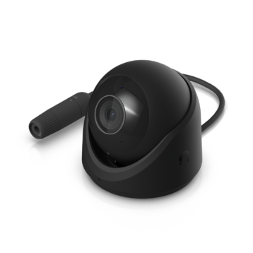 Unifi eftirlits myndavél, 8Mp Turret Svört - UVC-G6-Turret-B