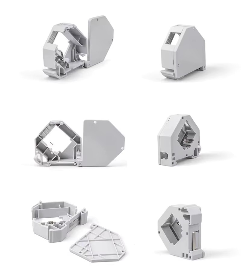 Festing fyrir keystone tengi fyrir DIN skinnu - LW-2613 - Image 2