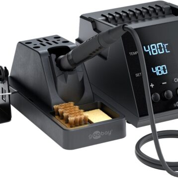 Lóðstöð, 70W 160-480°C með LCD skjá - 78624