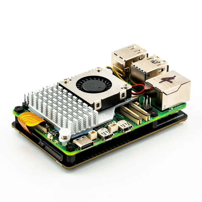 Raspberry Pi 5 M.2 PCIe base frá Pimoroni - RPI5-PIM699 - Image 2