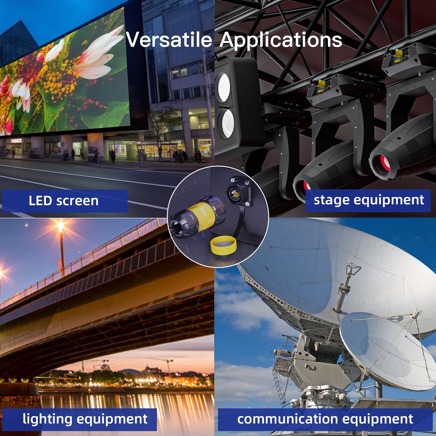 IP68 RJ45 kall tengi á kapal - YM-20-C/RJ45/015/PE-42-002 - Image 7