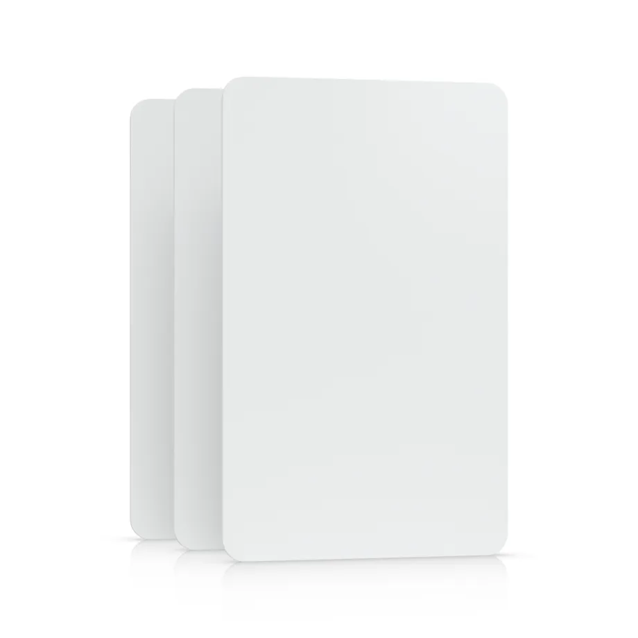Unifi NFC aðgangskort, 10 stk. svört og hvít - UA-Card-10-W