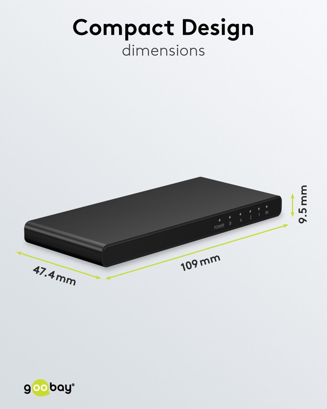 HDMI deilir í 2, 4K60 Hz 18Gbit/s - 58481 - Image 4