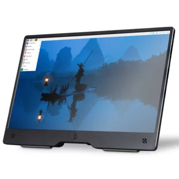 Raspberry Pi skjár 15.6", 1080p - RPI-Monitor-15.6"Black