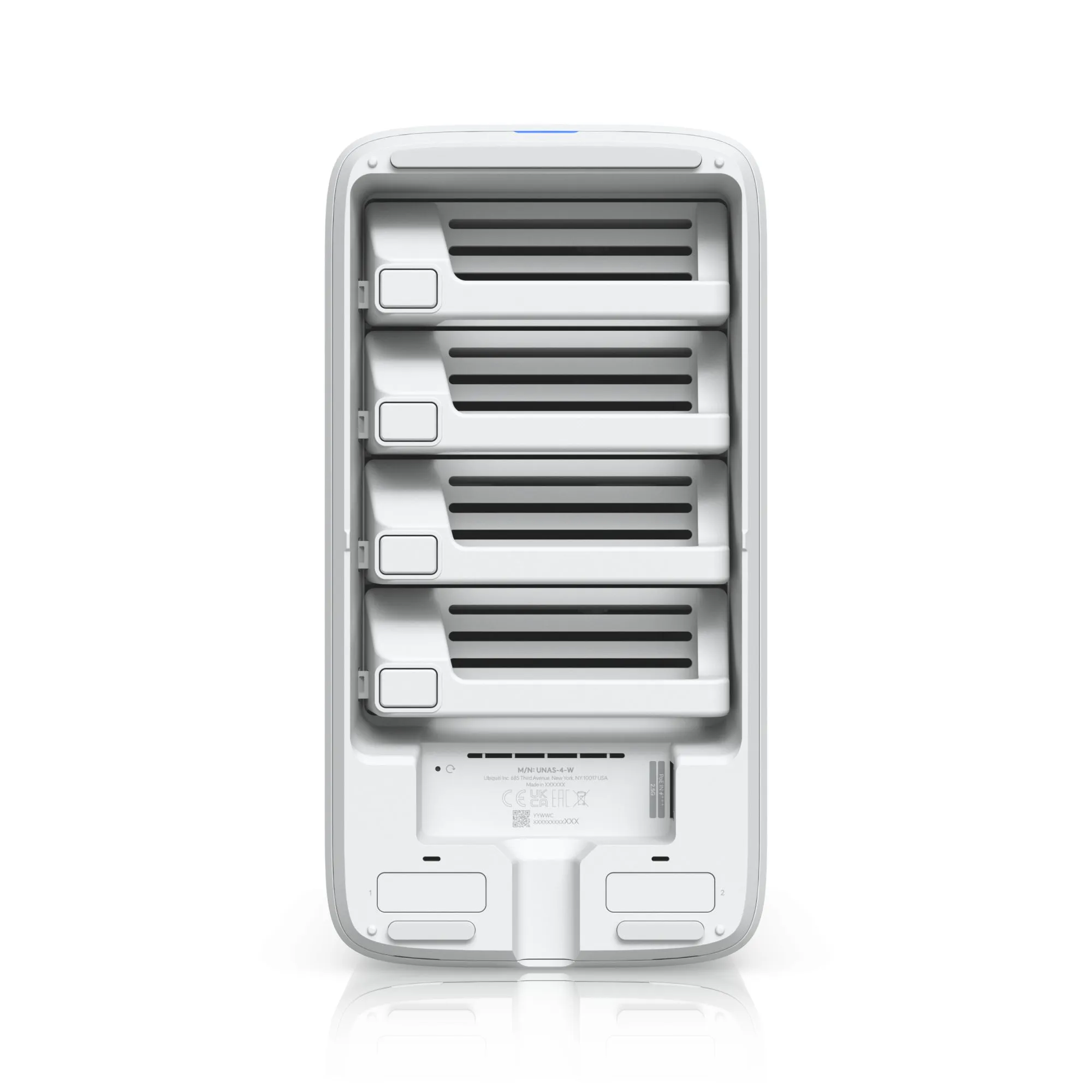 Unifi NAS drif með 2.5GbE neti og plássi fyrir 4 diska - UNAS-4-W - Image 3