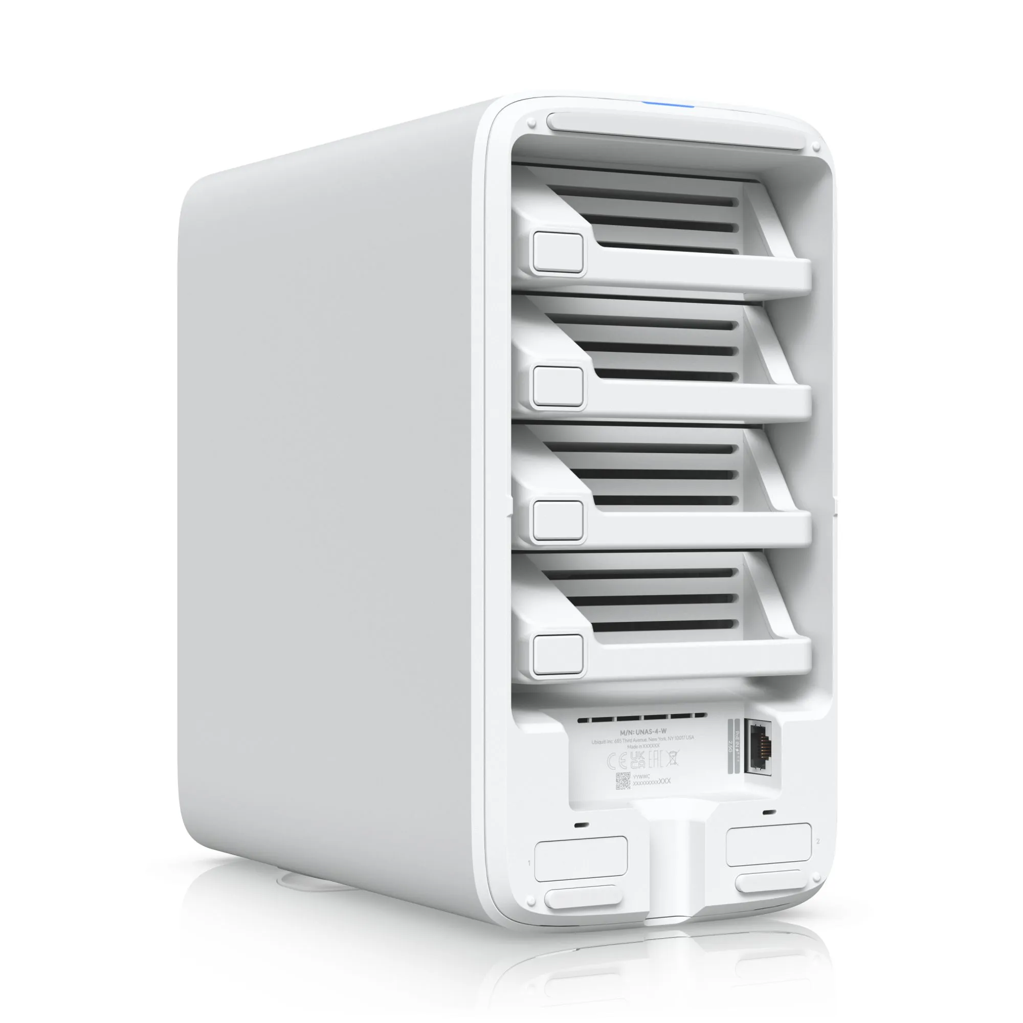 Unifi NAS drif með 2.5GbE neti og plássi fyrir 4 diska - UNAS-4-W - Image 2